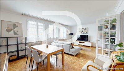 Maison Achères  5 pièce(s) 70m2, sous-sol total et jardin