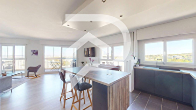 Appartement rénové 5 pièces Marly-le-Roi Montval étage élevé vue dégagée piscine tennis box