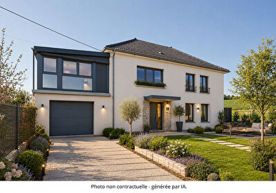 Maison individuelle rénovée, volumes généreux et cadre paisible à LELLING