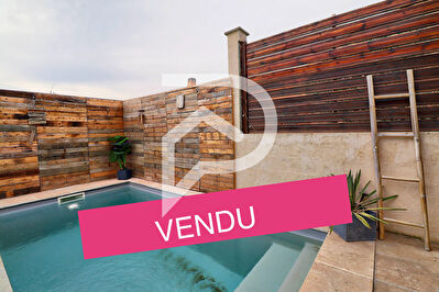 VILLA TYPE 4 LUMINEUSE SANS VIS A VIS AU CALME AVEC PISCINE