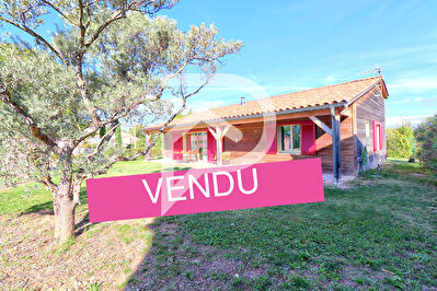 VILLA TYPE 4 RECENTE AU CALME SUR 1213M2 DE JARDIN AVEC GARAGE