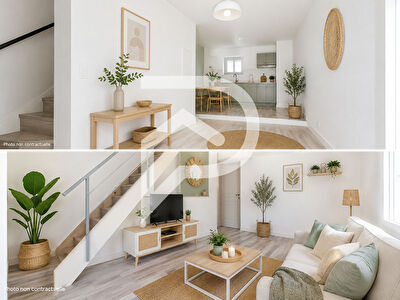 MAISON DE VILLE RÉNOVÉE 78 M² - 2 CHAMBRES - CENTRE HISTORIQUE D'AGDE