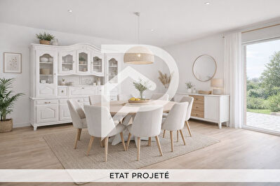 Plain Pied Hesdin-l'Abbé de 110m²