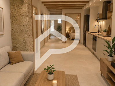 Appartement 2 de 50 m2 en rez-de-jardin