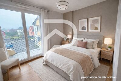 Appartement Colmar 2 pièce(s) 51 m2