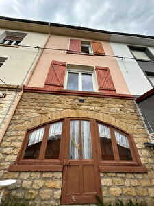 Maison mitoyenne, garage, terrasse, jardin