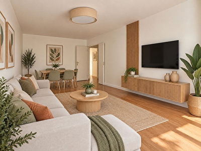 Appartement Ivry Sur Seine 3 pièce(s) 61 m2