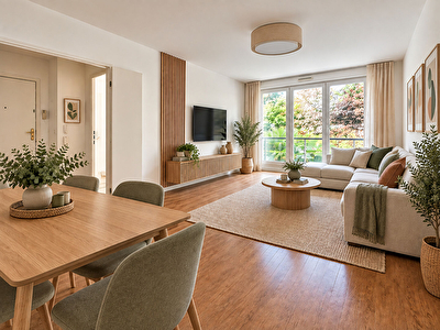 Appartement Ivry Sur Seine 3 pièce(s) 61 m2
