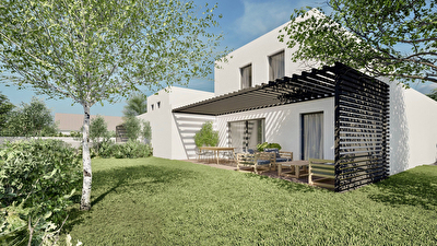 MAISON 4 Chambres + Garage + terasse + JARDIN