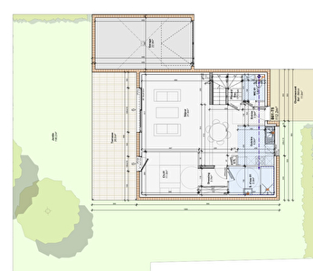 MAISON 4 Chambres + Garage + terasse + JARDIN