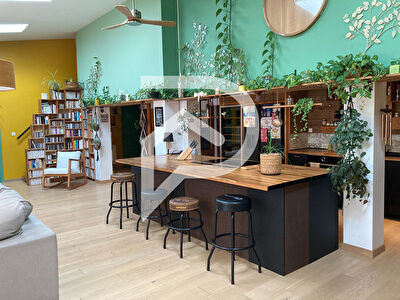 Maison style Loft avec jardin quartier calme Libourne