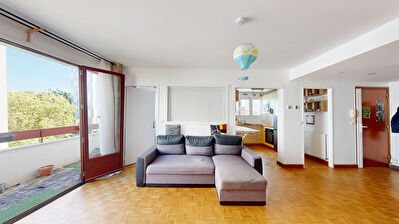 Appartement 3 pièces 59 m² avec grand balcon, cave et parking et jardin collectif MALAKOFF photo 6