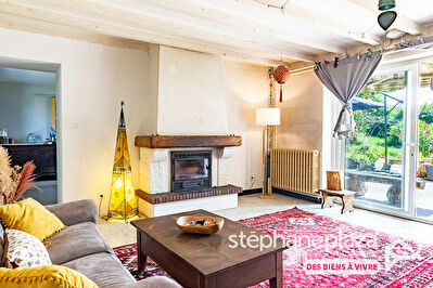 Fermette individuelle Dompierre-sur-chalaronne 132 m² + 1200 m² de terrain dont environ 460 m²  constructible et détachable