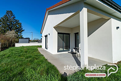 Maison sous garantie décennale, 3 chb jardin proche centre Attignat