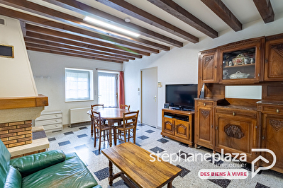 VENTE EN NUE-PROPRIÉTÉ : Fermette de 77m² + Garage de 23m² et grenier aménageable de 100m² sur 1437m² de terrain