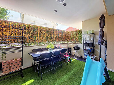 T3 meublé ? 67,8 m² ? Rez-de-chaussée avec terrasse