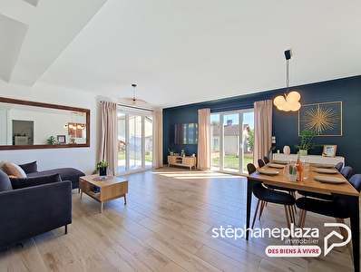 Maison de 2023 ; 124m² avec 3 chambres + suite parentale, buanderie, garage - Terrain 500m²