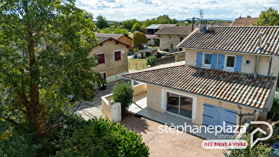 Maison 97m² - 3 chambres + garage et jardin clos à St Maurice de Gourdans idéale primo-accédants