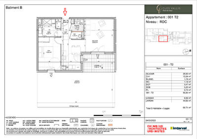Appartement Pont De Vaux 2 pièces 50 m2
