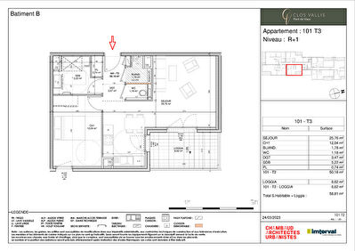 Appartement Pont De Vaux 2 pièces 50 m2
