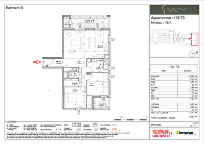Appartement Pont De Vaux 3 pièces 77 m2