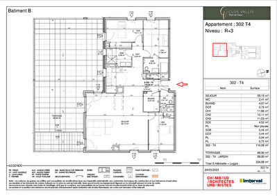 Appartement Pont De Vaux 4 pièces 116 m2
