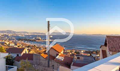 Maison de ville 80M2 Terrasse vue mer - Marseille l'Estaque