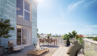 Appartement  5 pièces 111.64m²+ terrasse Marseille 13010