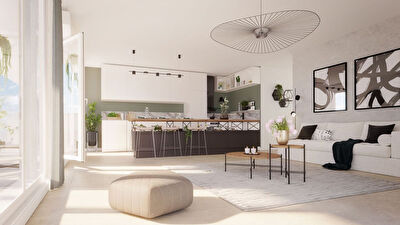 Appartement 3 pièces 66m²+ terrasse Marseille 13010