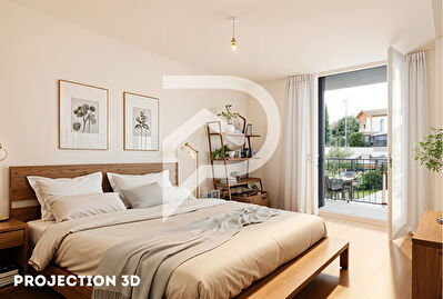 MARSEILLE13011 - APPARTEMENT T4  69.87 m2 Résidence la Grognarde