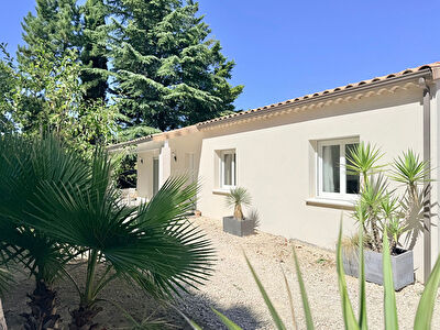 Villa contemporaine de plain-pied + studio indépendant - Saint-Paul-Trois-Chateaux - 7 pièces - 120 m²