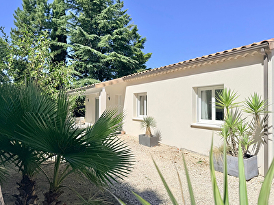 Villa contemporaine de plain-pied + studio indépendant - Saint-Paul-Trois-Chateaux - 7 pièces - 120 m²