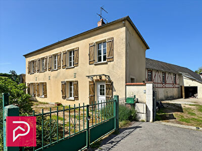 Maison de campagne en bordure de rivière proche de BERNAY 