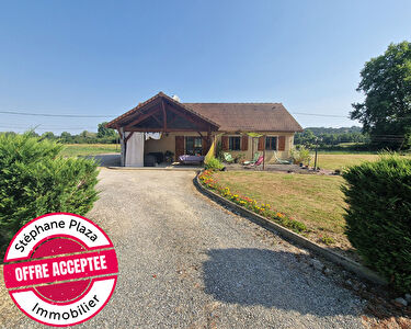 Maison de plain-pied de 94 m² sur un parc de 4 000 m².