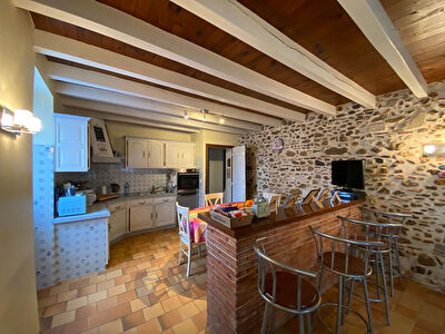Maison du 19ème, 6 pièces 160 m² sur terrain de 1500 m², ESTIBEAUX