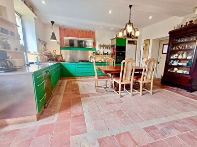 Maison  de 376 m² + salle de spectacle de 128m² à Sorde-l'abbaye 11 pièce(s)