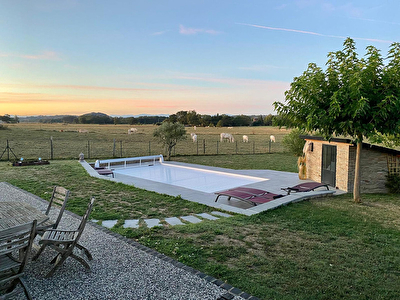 Contemporaine de 110 m² sur un terrain de 2 200 m²